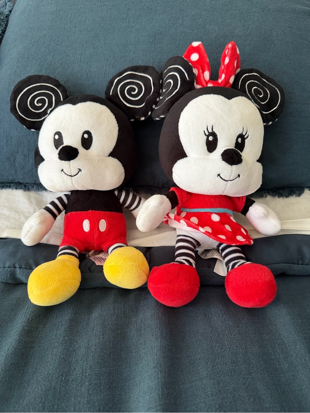 Kids Preferred Disney Baby Mickey & Minnie Mouse Plush